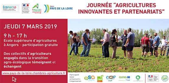 Journée Agricultures Innovantes et partenariats - 7 mars 2019 