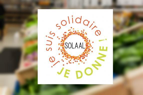 Solidarité - 14 000 t de produits agricoles collectées en cinq ans par Solaal