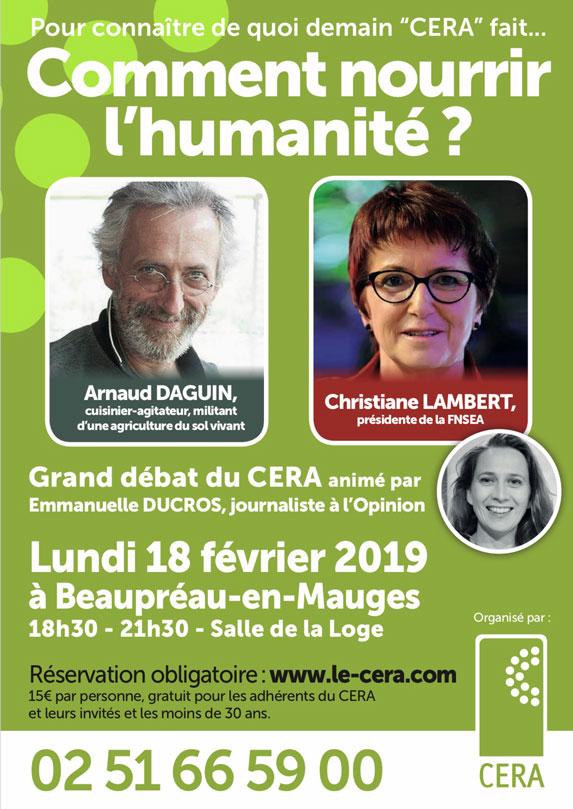 Maine-et-Loire - Christiane Lambert, présidente de la FNSEA en grand débat lundi 18 février