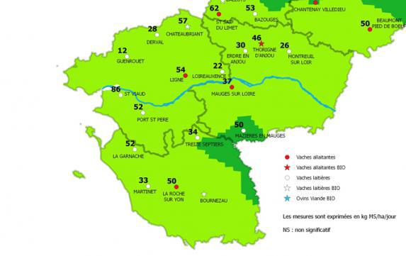Pays de la Loire - Bulletin pousse de l'herbe