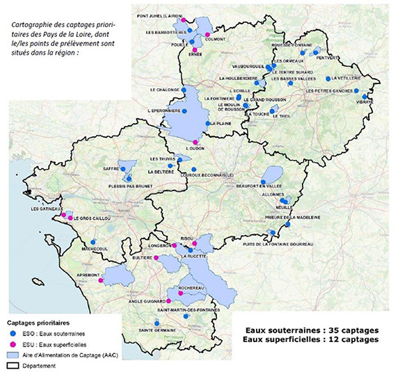 Pays de la Loire - Engager des actions pour protéger la ressource
