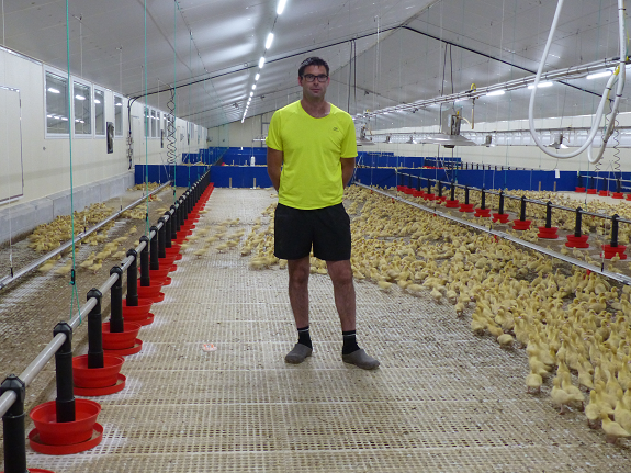 Loire-Atlantique - Il s’installe avec un atelier avicole hors-sol