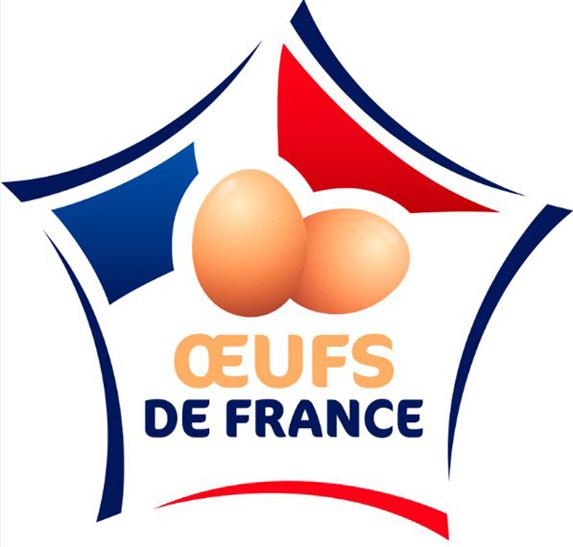 Oeufs - l'interprofession présente son nouveau logo «Oeufs de France»