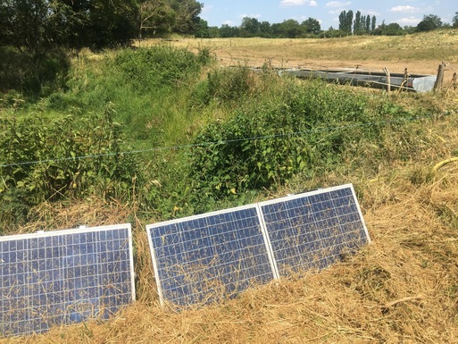 Région - Eau : Une pompe solaire pour l'abreuvoir du troupeau